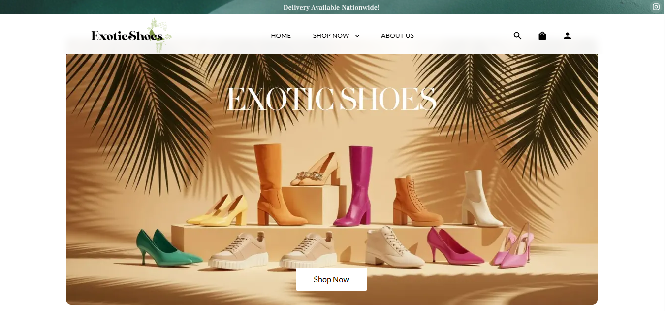 Exotic Shoes – Wholesale E-commerce